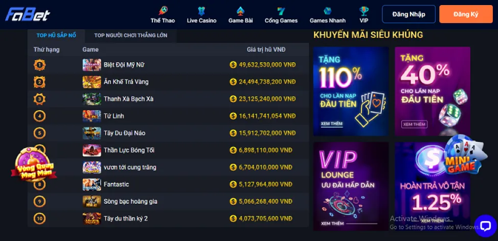 Nhận thưởng và rút tiền ibet188